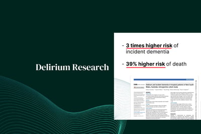 Sterke associatie tussen delirium en incidentie van dementie bij oudere volwassenen zonder dementie op baseline